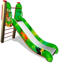 Детская горка Тропики Г039 H=950 для игровых площадок Детская горка Тропики Г039 H=950 для игровых площадок