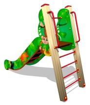 Детская горка Тропики Г039 H=950 для игровых площадок Детская горка Тропики Г039 H=950 для игровых площадок
