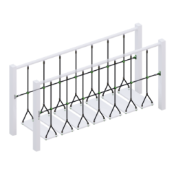 ​Комплект ограждений (две половинки) подвесного моста для детских игровых комплексов., фото 4