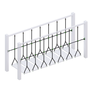 ​Комплект ограждений (две половинки) подвесного моста для детских игровых комплексов., фото 4