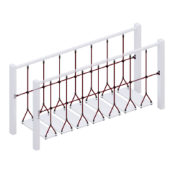 ​Комплект ограждений (две половинки) подвесного моста для детских игровых комплексов., фото 3