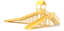 Зимняя горка Савушка Зима Wood 10 Зимняя горка Савушка Зима Wood 10