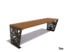 Банкетка Ромашка, Сосна 1,5 м