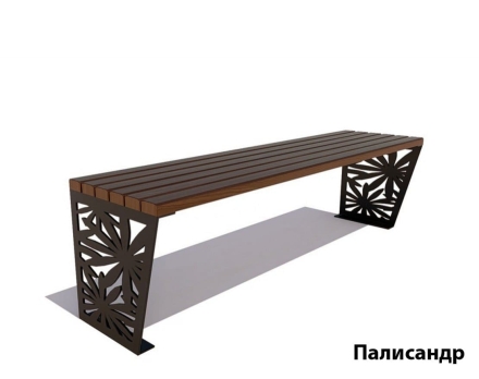 Банкетка Ромашка, Сосна 1,5 м, фото 3