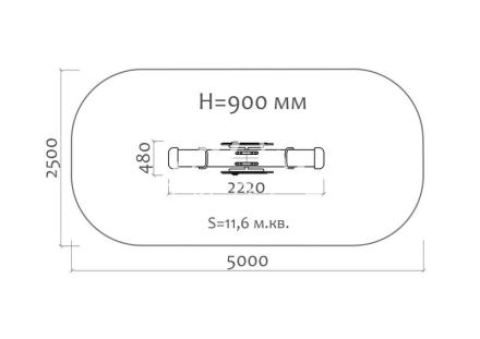 Качели-балансир Акула 04105.21 для детской площадки, фото 2