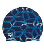 Шапочка для плавания Print 2 Spider/Navy, силикон, 1E368 781 Шапочка для плавания Print 2 Spider/Navy, силикон, 1E368 781