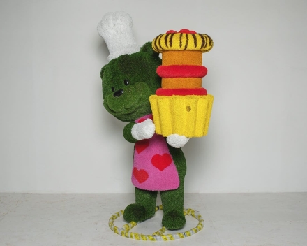 Топиари кондитер Мишутка - газон Deluxe + Eco, фото 2