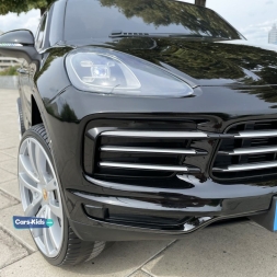 Электромобиль Porsche Cayenne S черный, фото 9