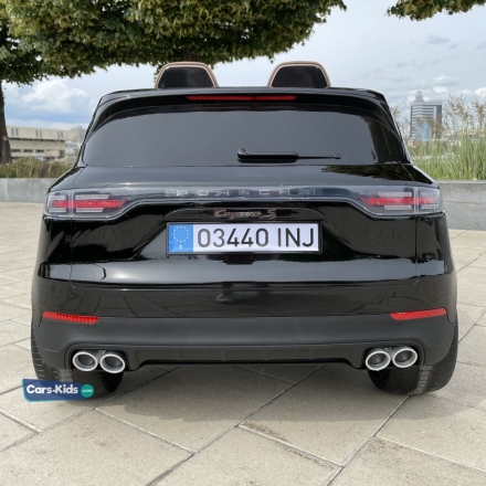 Электромобиль Porsche Cayenne S черный, фото 7