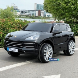 Электромобиль Porsche Cayenne S черный, фото 1