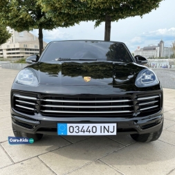 Электромобиль Porsche Cayenne S черный, фото 3