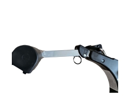 Велотренажер мини DFC B8207B (аналог W002X) черный с серым, фото 6