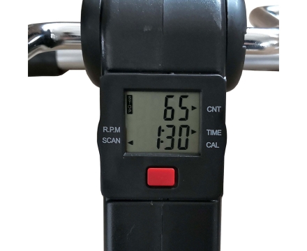 Велотренажер мини DFC B8207B (аналог W002X) черный с серым, фото 5