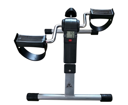 Велотренажер мини DFC B8207B (аналог W002X) черный с серым, фото 2