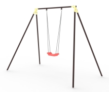 Качели K40 с сидушкой "лодочка"