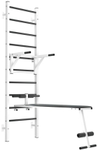 Шведская стенка EffectSport металлическая ПРОФ-Б-ДГВ белая Шведская стенка EffectSport металлическая ПРОФ-Б-ДГВ белая