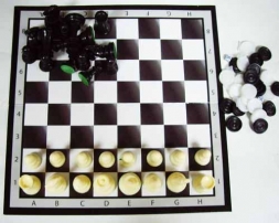 Набор 3 в1 (шашки,шахматы,нарды) 37см 101
