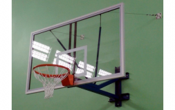 Ферма баскетбольная настенная вынос 0,5 м. (крепление через кольцо)
