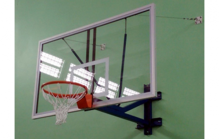 Ферма баскетбольная настенная вынос 0,5 м. (крепление через кольцо), фото 1