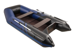 Броня-280 СК слань+киль синий-черный (лодка ПВХ под мотор с усилением), фото 2 Броня-280 СК слань+киль синий-черный (лодка ПВХ под мотор с усилением), фото 2