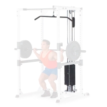 Верхняя тяга с весовым стеком 95 кг для силовой рамы Body-Solid GPR82 Верхняя тяга с весовым стеком 95 кг для силовой рамы Body-Solid GPR82