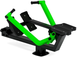 Гребля (зеленый) - Уличный тренажер - СТ 008-12.П, фото 5 Гребля (зеленый) - Уличный тренажер - СТ 008-12.П, фото 5