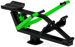 Гребля (зеленый) - Уличный тренажер - СТ 008-12.П, фото 1 Гребля (зеленый) - Уличный тренажер - СТ 008-12.П, фото 1