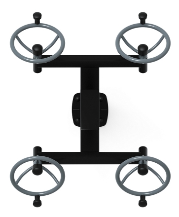 Рули (положение сидя) серый - Уличный тренажер - СТ 102-13, фото 6