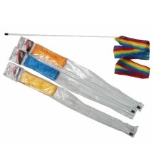 Лента гимнастическая 6м с палочкой, цвет Синий Лента гимнастическая 6м с палочкой, цвет Синий