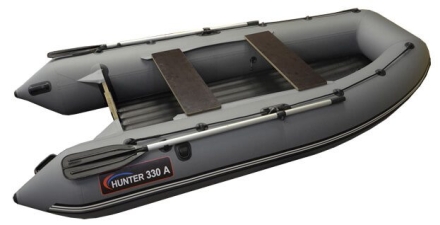 Лодка ПВХ Хантер 330 А надувная под мотор, фото 1