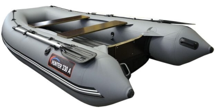 Лодка ПВХ Хантер 330 А надувная под мотор, фото 3