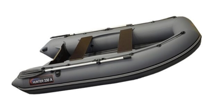 Лодка ПВХ Хантер 330 А надувная под мотор, фото 4