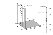 Элемент ПП Вертикальная лестница Элемент ПП Вертикальная лестница