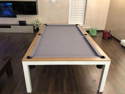 БИЛЬЯРДНЫЙ СТОЛ 8 ФУТОВ "МОНОМАХ" ХАЙ-ТЕК STYLE (пул), фото 3