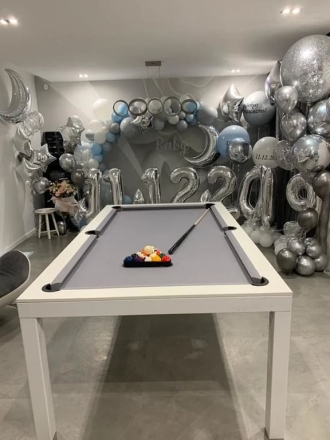 БИЛЬЯРДНЫЙ СТОЛ 8 ФУТОВ "АПРАКСИН" ХАЙ-ТЕК STYLE (пул), фото 3