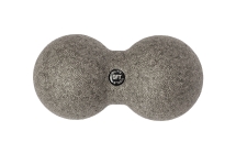 Шар массажный сдвоенный 16 х 8 см серый Шар массажный сдвоенный 16 х 8 см серый