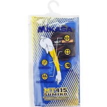 Нарукавник волейбольный "MIKASA", one size, полиамид, полиэстер, эластан, в упаковке 2шт. синий Нарукавник волейбольный "MIKASA", one size, полиамид, полиэстер, эластан, в упаковке 2шт. синий