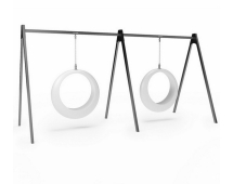 Светящиеся качели с конструкцией Люмус Белый, 1 кольцо Светящиеся качели с конструкцией Люмус Белый, 1 кольцо