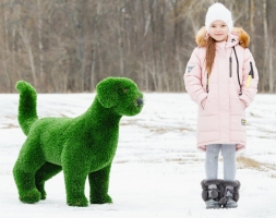 Топиари Собака охотничья газон Deluxe, фото 5