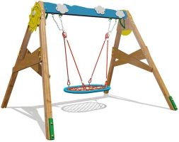 Качели-гнездо День-ночь 04806 для детской площадки, фото 1