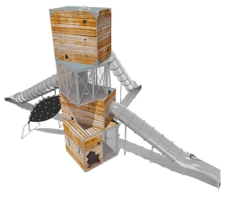 Игровой комплекс Эко Кубус VST 4501 для детской площадки, фото 2 Игровой комплекс Эко Кубус VST 4501 для детской площадки, фото 2