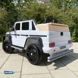 Электромобиль Mercedes-Benz Maybach G650 т101тт 4WD белый, фото 3