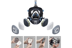 Противогаз фильтрующий UNIX 5100 марки А1В1Е1К1 с Р1 102-026-0050, фото 8