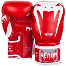 Перчатки боксерские Venum Giant 3.0 Red Nappa Leather