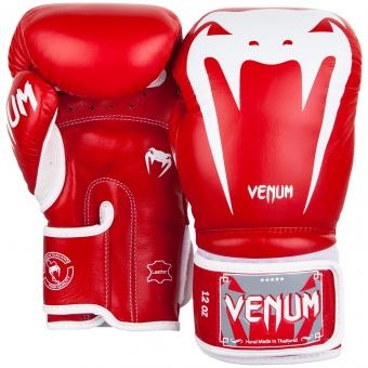 Перчатки боксерские Venum Giant 3.0 Red Nappa Leather, фото 2