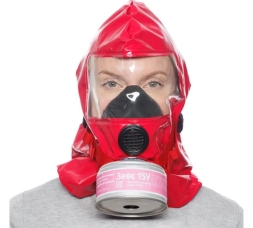 Универсальный пожарный фильтрующий самоспасатель ZEVS ЗЕВС 15У 403-001-0008, фото 1