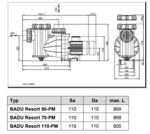 Насос с префильтром Speck Badu Resort 70-PM Насос с префильтром Speck Badu Resort 70-PM