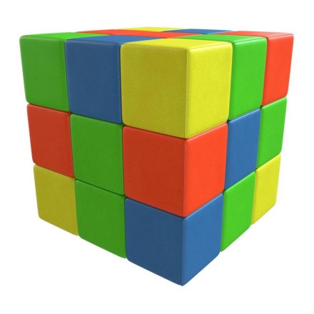Мягкий конструктор «Кубик-рубик», фото 1