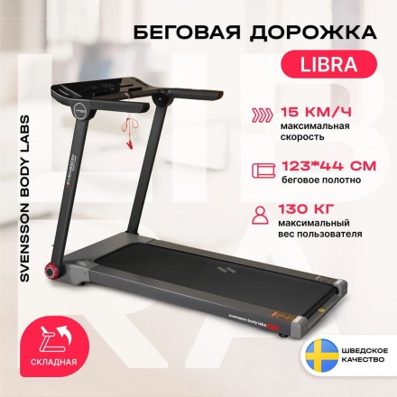 Беговая дорожка домашняя SVENSSON BODY LABS LIBRA, фото 15