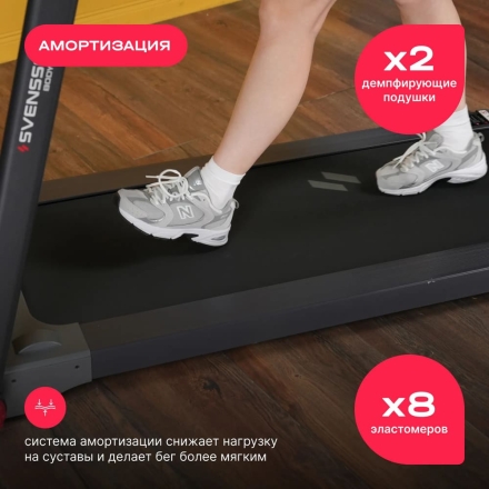 Беговая дорожка домашняя SVENSSON BODY LABS LIBRA, фото 6